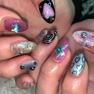 ネイル ニコネイル下北沢所属・KYOKA🐣 NICOnail🫶のネイルデザイン