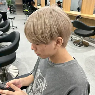 メンズ モテメンズ/淡色 🤍minatoのヘアスタイル