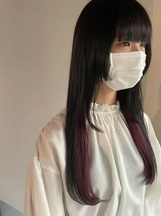 カラー La fith hair ray 札幌店所属・顔まわり/W カラー/リョウのヘアスタイル