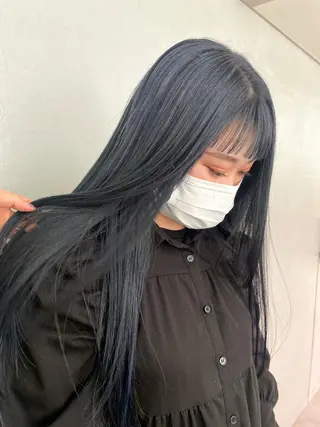 カラー miyu ハイトーン/レイヤーのヘアスタイル