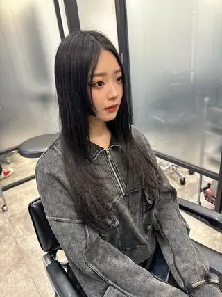 【艶髪×韓国風】 毛流れ職人 RYOのヘアスタイル