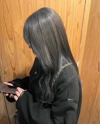 ロング カラー person♡kii マオのヘアスタイル