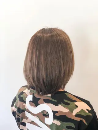 ショート カラー あらい なつみのヘアスタイル