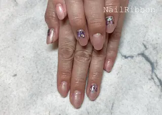 ネイル ネイルリボン 石田のネイルデザイン