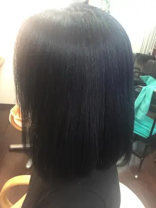 ミディアム カラー 桧山 真のヘアスタイル