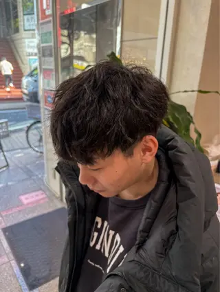 ショート パーマ メンズカット/ 特殊パーマ/haruのヘアスタイル