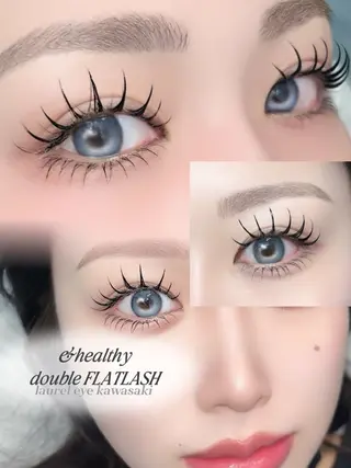 マツエク・マツパ LAUREL川崎店 ERIKO🐰束感♡のマツエク・マツパデザイン