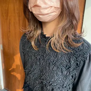 ミディアム geep Ryoyaのヘアスタイル