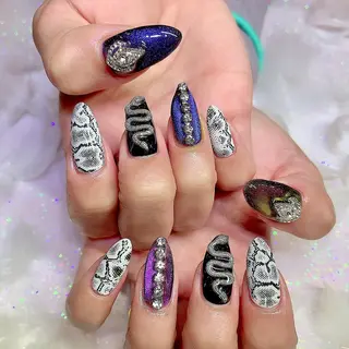 ネイル シェアサロンLei.g(レイジー)所属・3Dアートネイル💗 都築レナのネイルデザイン