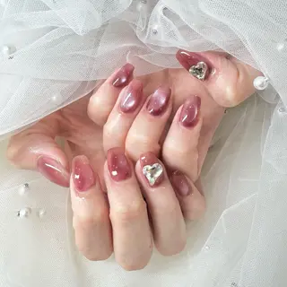 ネイル AYAKA🩵難波♡ 韓国ネイルで可愛く♡のネイルデザイン