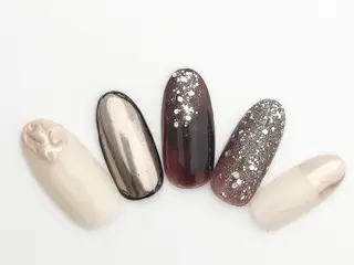 ショート ネイル 🦋Kiyomi. 🦋のネイルデザイン