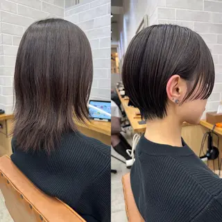 ショート ショートヘア🤍 銀座美容師🌷みづほのヘアスタイル