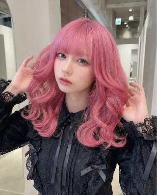 ロング カラー ヘアアレンジ 🎀愛されモテヘア♡ 梅澤夏基🎀のヘアスタイル