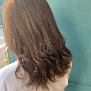 ミディアム カラー 🌼 みなみ🌼のヘアスタイル