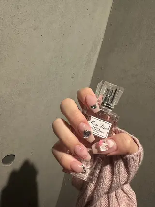 ネイル 3dパーツ/流行り 👧shushu❤️のネイルデザイン