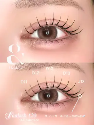 マツエク・マツパ 🍬fein. Yumina🍬のマツエク・マツパデザイン