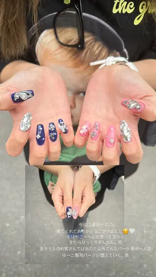 ロング yuka ♡のネイルデザイン