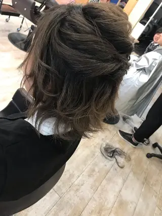 ショート カラー ヘアアレンジ Rayt  hair所属・Rayt hair レイトヘアーのヘアスタイル