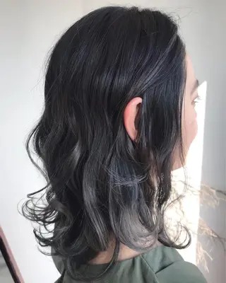 ミディアム カラー 大嶋 宏隆のヘアスタイル