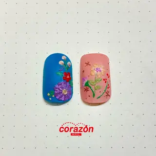 ネイル corazon所属・ネイリスト aicoのネイルデザイン