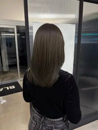 セミロング カラー カット／ブリーチ🐏 モデル募集中 ナナホのヘアスタイル