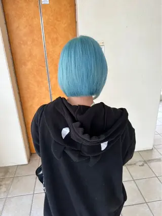 ショート カラー C'LD Hair Produce【シールドヘアープロデュース】所属・シールドヘアー/那覇 /縮毛矯正/ブリーチのヘアスタイル