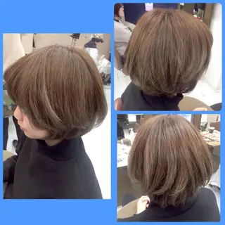 ショート カラー 韓国ヘア得意❤︎森澤 悠佳のヘアスタイル