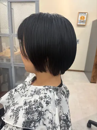 ショート 伯部 真子のヘアスタイル