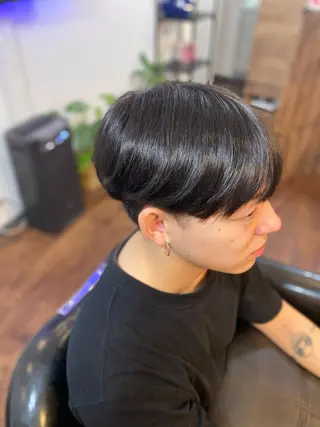 ショート パーマ メンズ Lizir  ルズィール所属・Luzir⭐︎ GEN⭐︎のヘアスタイル