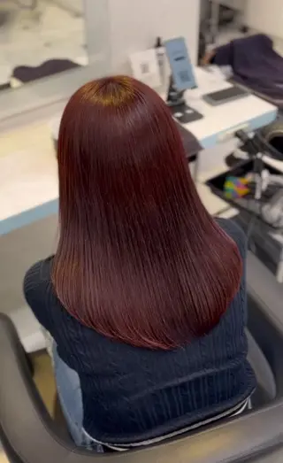 カラー NANA🥀韓国ヘア /レイヤー/暖色🥀のヘアスタイル