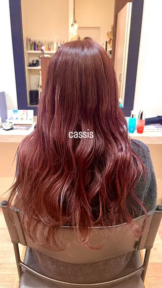 ロング カラー セジールヘアメゾン所属・韓国レイヤー/透明感 カラー🐈曾根高のヘアスタイル