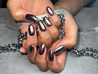 ショート ONIKA Nail 青山通り店所属・ONIKA Nail 表参道A4徒歩2分のネイルデザイン