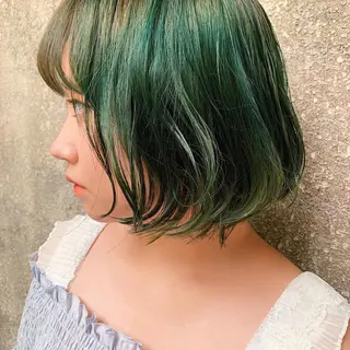 ショート カラー CODE.LINE所属・中川 竜誠のヘアスタイル