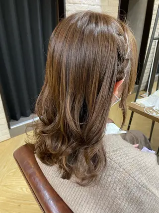 ヘアアレンジ MIKU ナチュラルヘア✂️✨のヘアスタイル