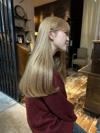 カラー 丸山 風香のヘアスタイル