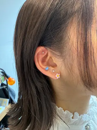 ミディアム カラー 🍇おぐら めぐみ🍇のヘアスタイル