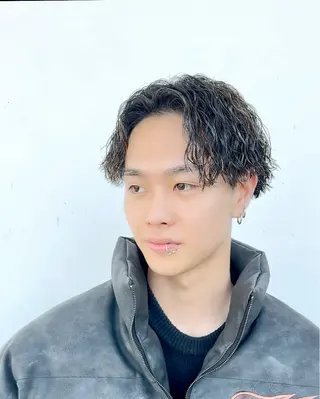 パーマ メンズ ☆★メンズ特化★☆ 川地由麿のヘアスタイル