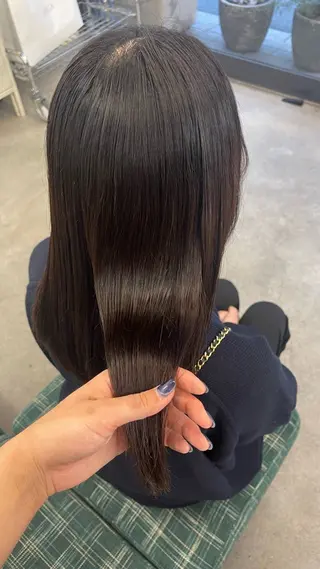 セミロング パーマ Elme所属・イージードリル募集 🔥平口はのんのヘアスタイル