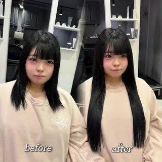 ロング カラー 🦋エクステ/透明感 /艶髪🦋REISAのヘアスタイル