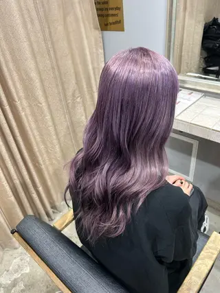 カラー 🫧ハイライトモデル 募集🫧溝口結麻のヘアスタイル