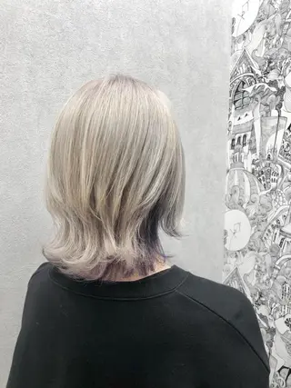 ショート カラー 外国人風ヘア 🍔Mamiのヘアスタイル