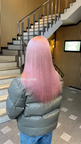 ロング カラー CYAN 京都駅前店（シアン）所属・🩷  ayaka 🩷のヘアスタイル