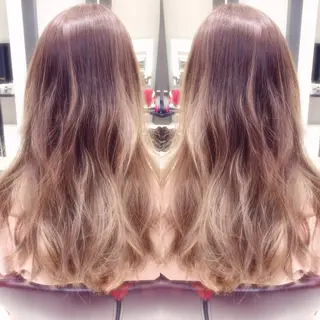 セミロング カラー 河上 雅俊のヘアスタイル