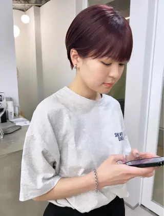 ショート 田中 叶太のヘアスタイル