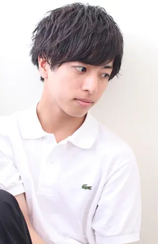 ショート カラー パーマ ヘアアレンジ 脱白髪染め特化GBG 自由が丘所属・【白髪ぼかし 専門GBG】自由が丘のヘアスタイル