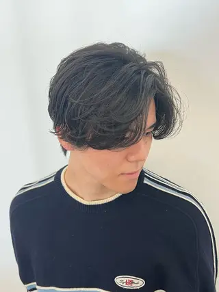ショート メンズ Hair salon en所属・小松崎 翔太のヘアスタイル