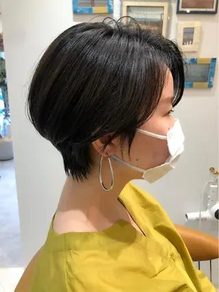 ショート Loom .by Sea  ルームバイシー所属・レイヤー/前髪/ 韓国/CHIHIROのヘアスタイル