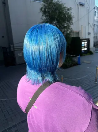 ショート カラー デザインカラー🎨 下北沢 / 磯部のヘアスタイル