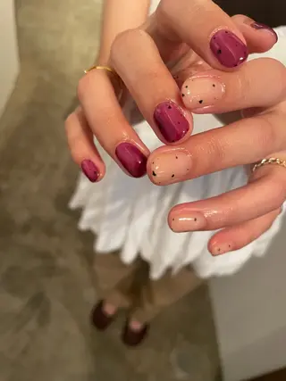 ネイル SALON VILLAGE AOYAMA 2nd.所属・NAKAMURA HARUKAのネイルデザイン