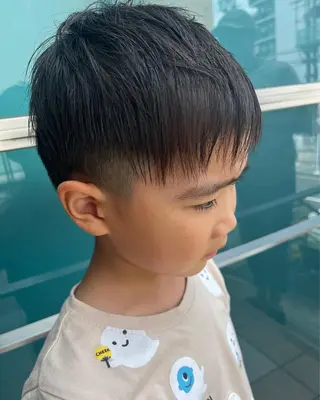 ショート カラー パーマ ヘアアレンジ メンズ キッズ ネイル マツエク・マツパ アイブロウ times salon名駅所属・久木原 ゆりのヘアスタイル